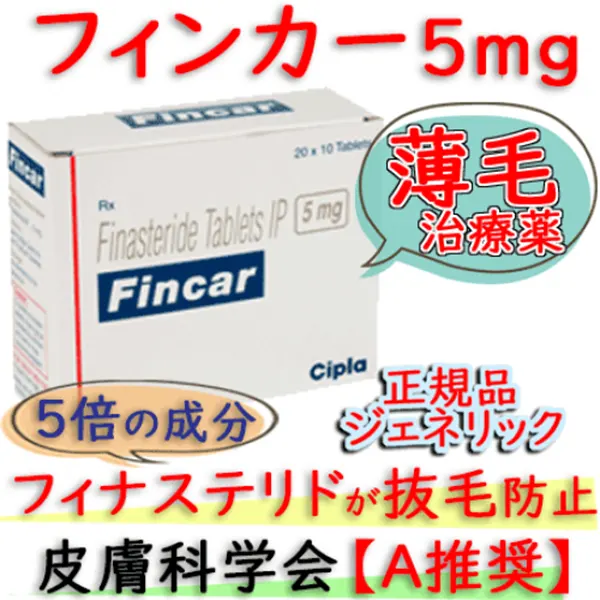 フィンカー (Fincar) 5mg